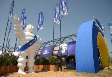El grupo Michelin se hizo presente en Expoagro