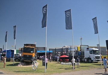 Mercedes-Benz present su oferta en Expoagro