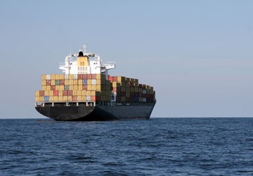 El volumen de la carga marítima aumentó 2,1%