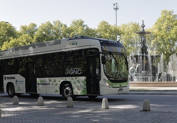 El transporte p�blico de Mendoza apuesta al gas