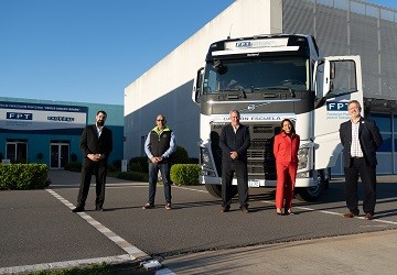 Volvo entreg� un cami�n FH 460 a FADEEAC