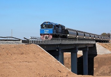 Trenes Argentinos realiza obras en 28 puentes