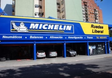 Michelin abri� otro local junto a Ruedas Liberal