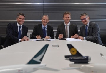 Cathay Pacific y Lufthansa operarán en conjunto