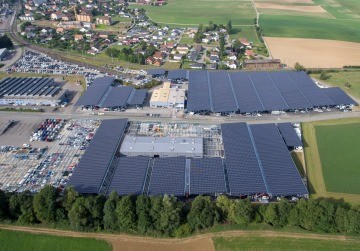 GEFCO inauguró una central solar en Suiza